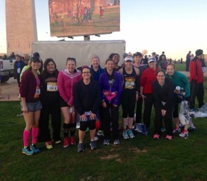 RFF runners at the Cherry Blossom Ten Miler 2015